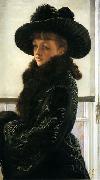 James Joseph Jacques Tissot Mavourneen France oil painting artist